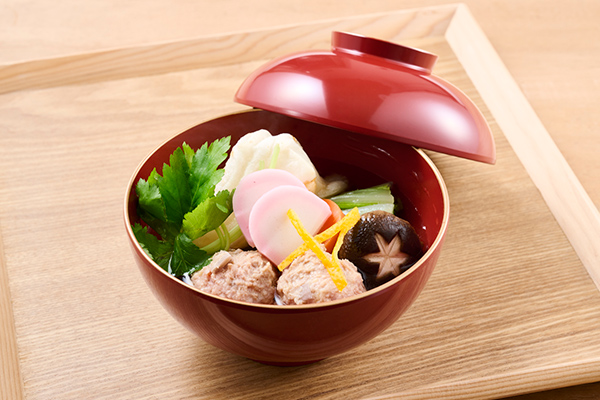 具沢山の東京雑煮